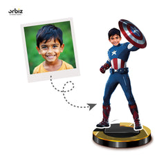 Personalized Mini Me: Captain America Super Hero