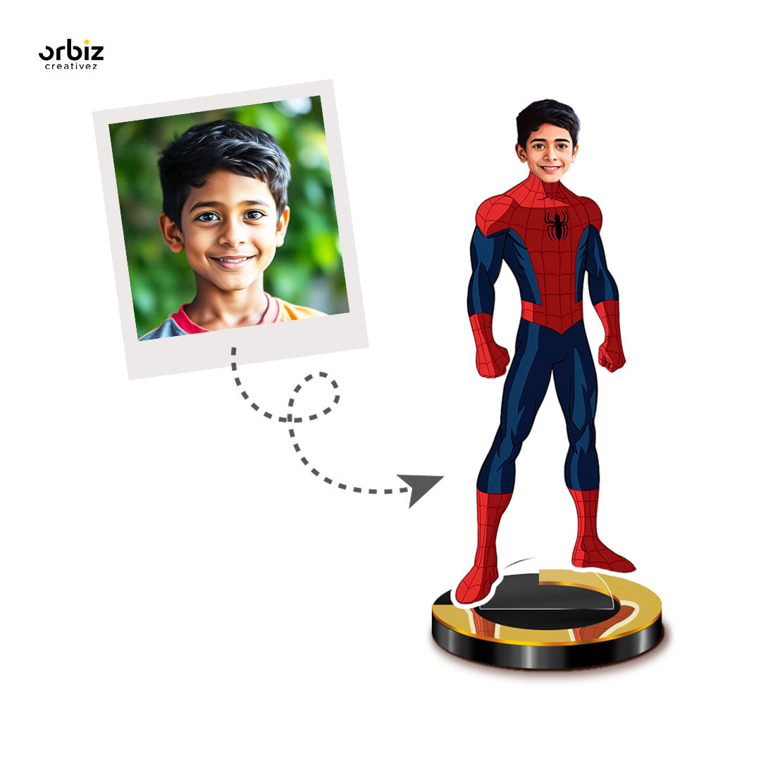 Personalized Mini Me: Spider Man Super Hero