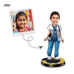 Personalized Mini Me: Doctor Caricature