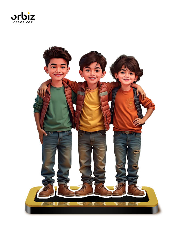 Personalized Mini Me : Friends Caricature