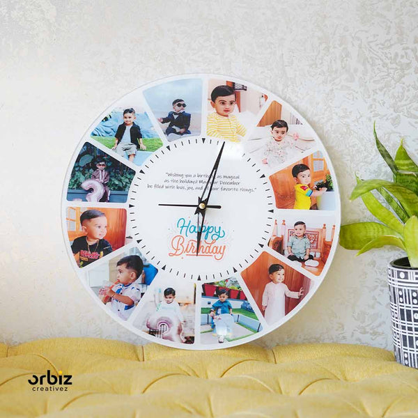 Personalized Photo Clock