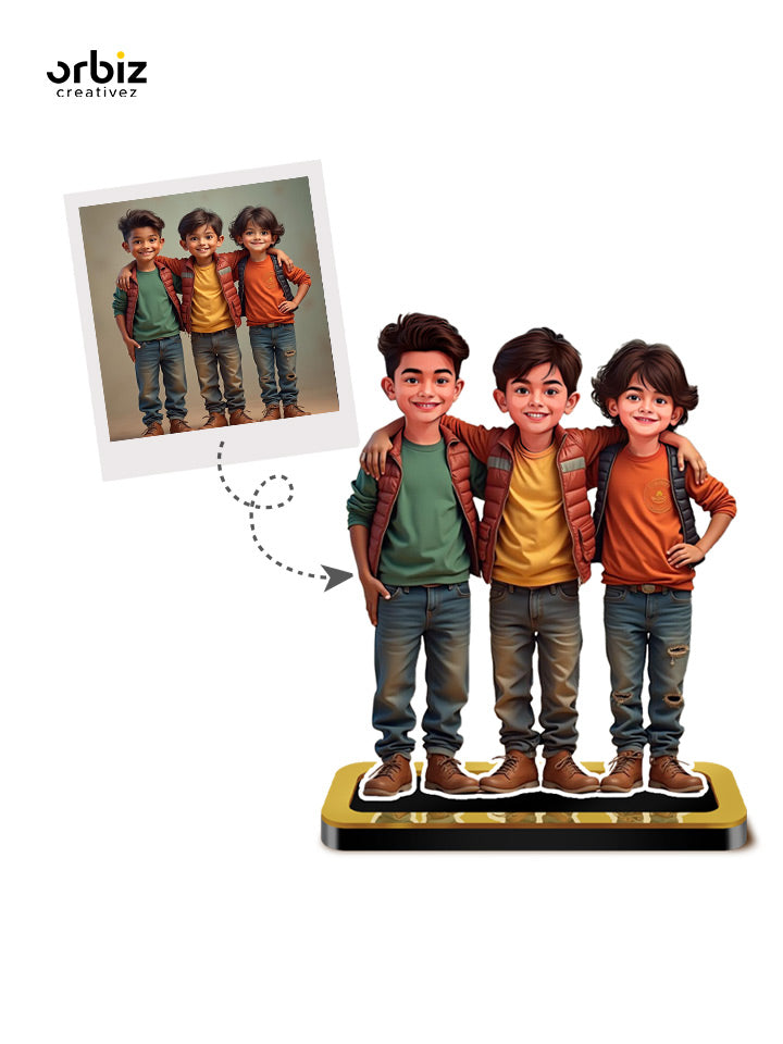 Personalized Mini Me : Friends Caricature