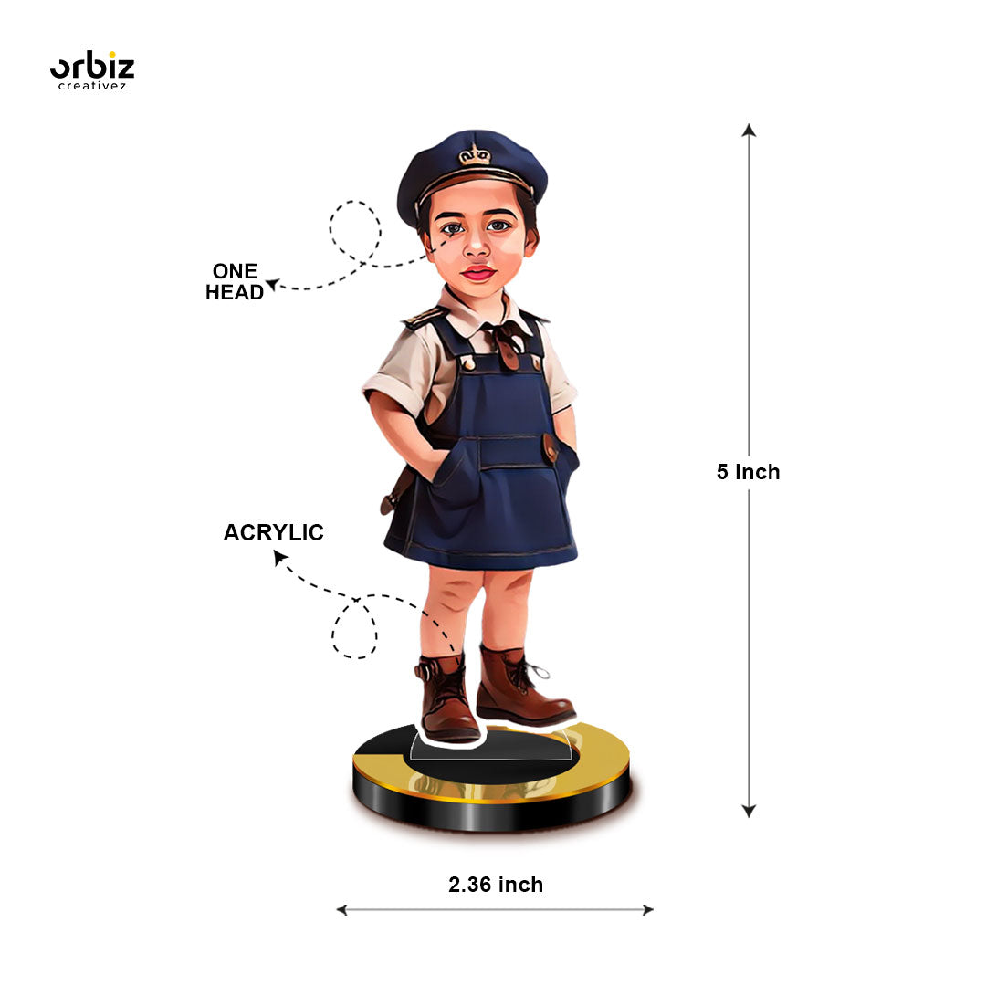 Personalized Mini Me: Police Girl