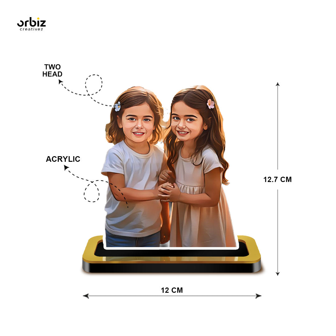 Personalized Mini Me :  Friends Caricature