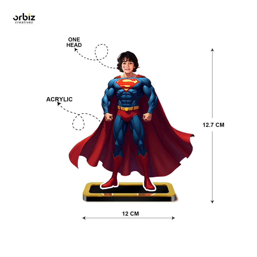 Personalized Mini Me: SuperMan Caricature