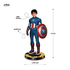 Personalized Mini Me: Captain America SuperHero