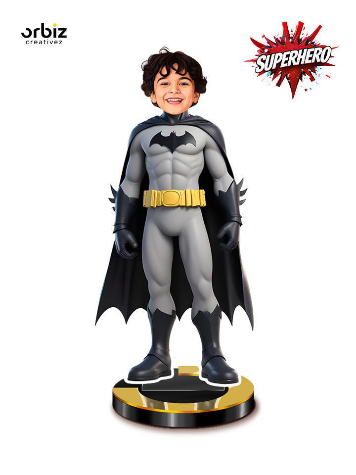 Personalized Mini Me: Bat Man Super Hero