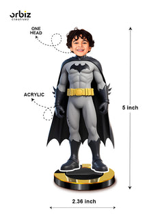 Personalized Mini Me: Bat Man Super Hero