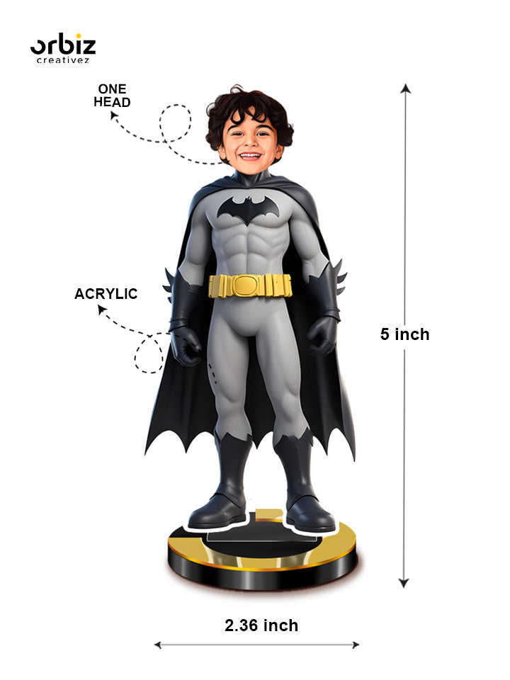 Personalized Mini Me: Bat Man Super Hero