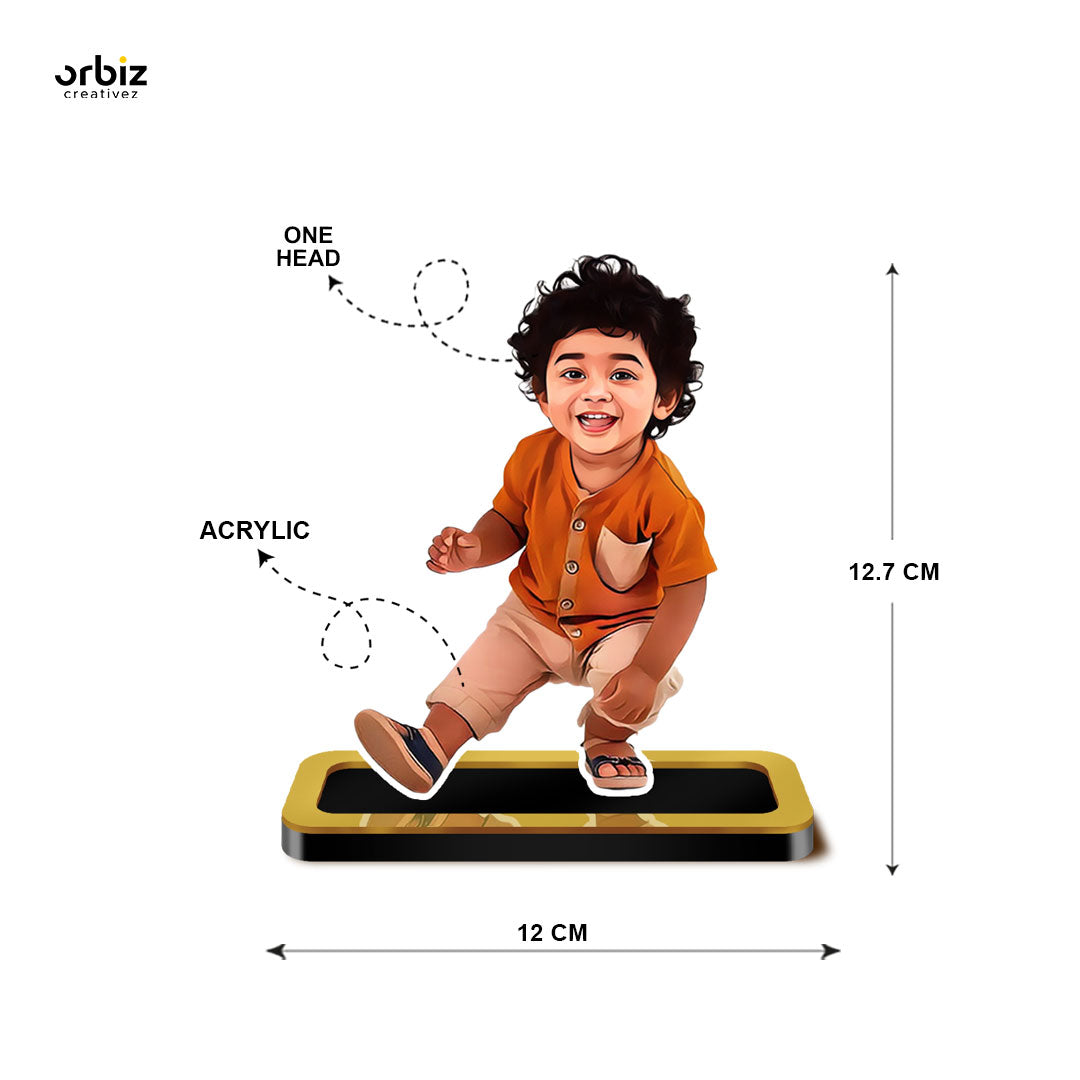 Personalized Mini Me : Boy Caricature