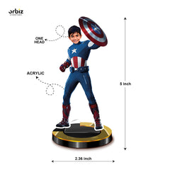 Personalized Mini Me: Captain America Super Hero