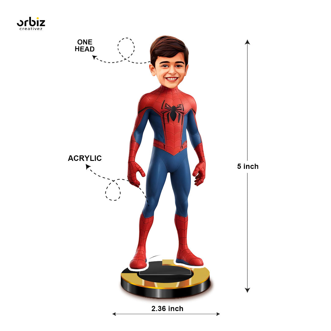 Personalized Mini Me: Spider Man Super Hero