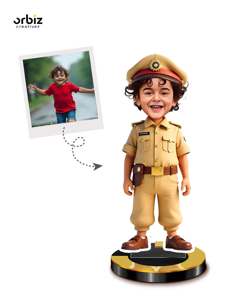 Personalized Mini Me: Police Man