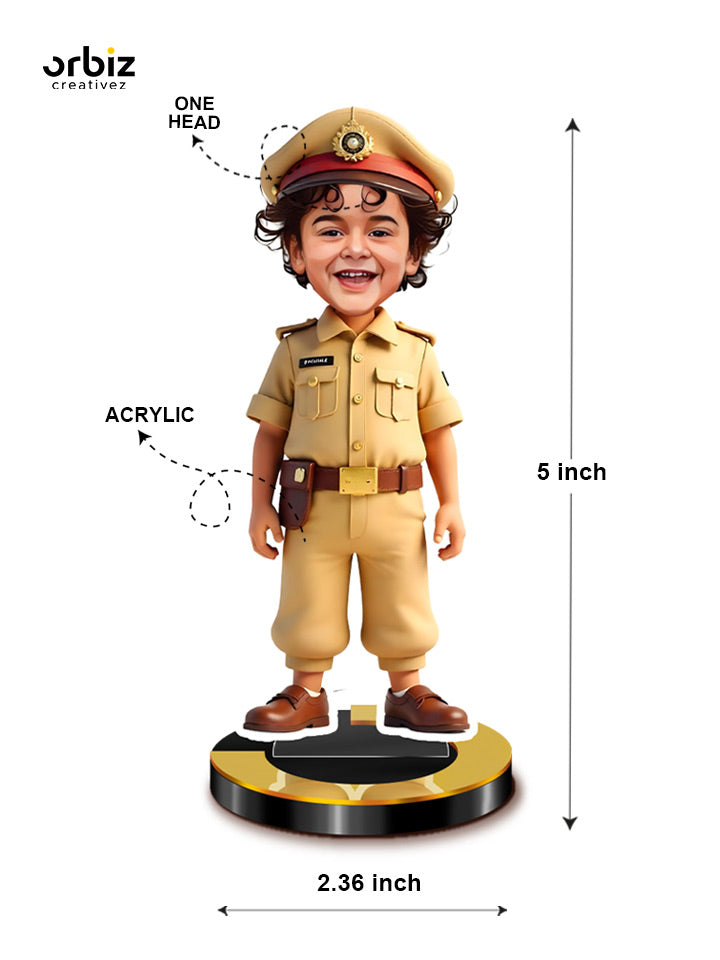 Personalized Mini Me: Police Man