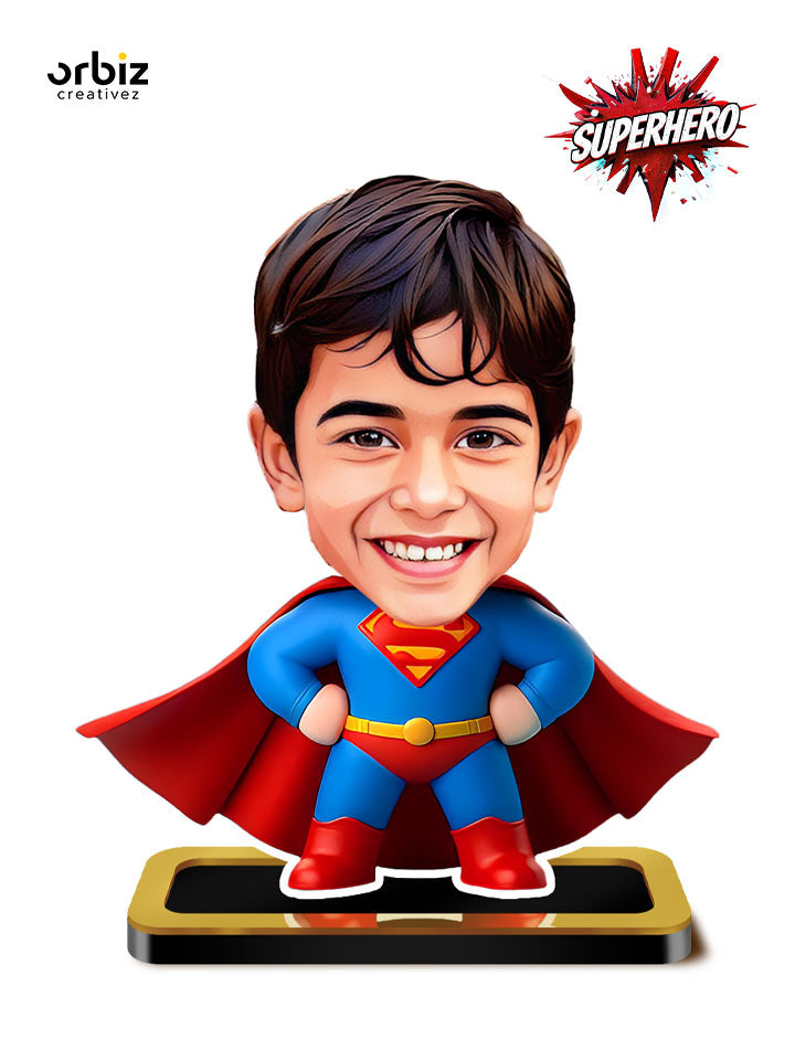 Personalized Mini Me: SuperMan Miniature