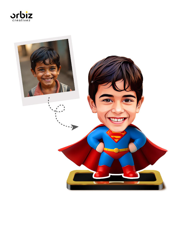 Personalized Mini Me: SuperMan Miniature