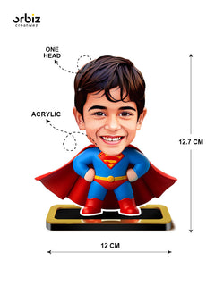Personalized Mini Me: SuperMan Miniature