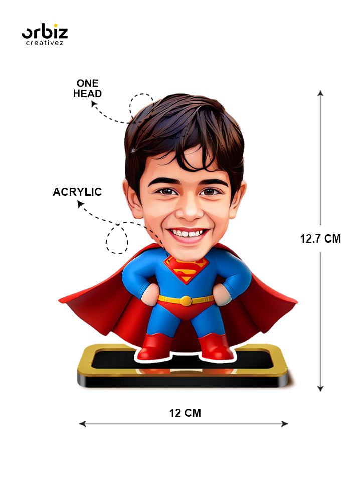 Personalized Mini Me: SuperMan Miniature