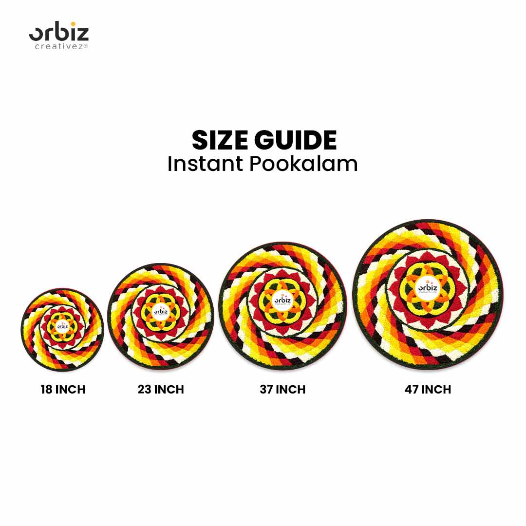 Premium Vinyl Sticker Pookkalam