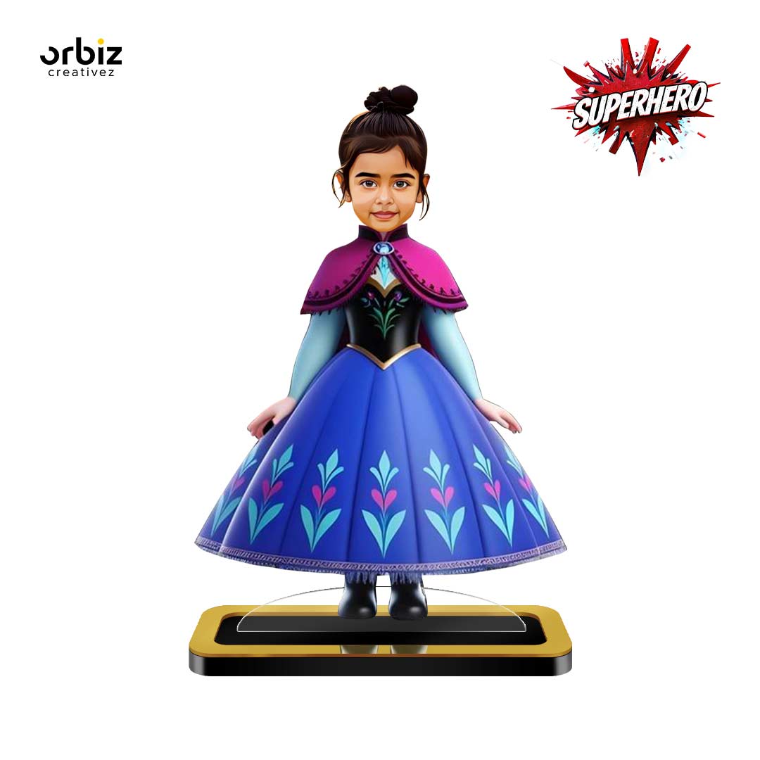 Personalized Mini Me Caricature: Anna