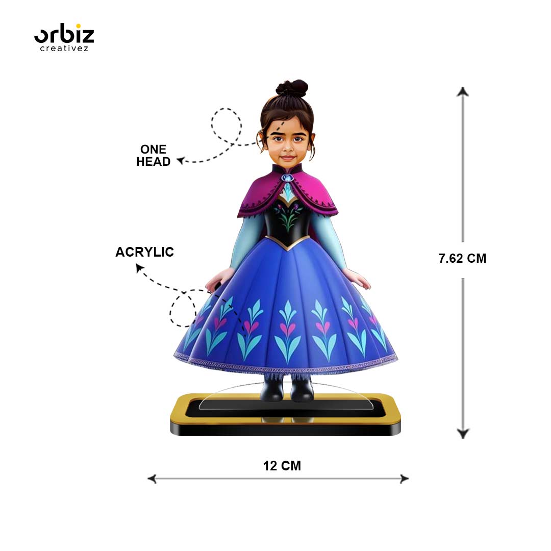 Personalized Mini Me Caricature: Anna