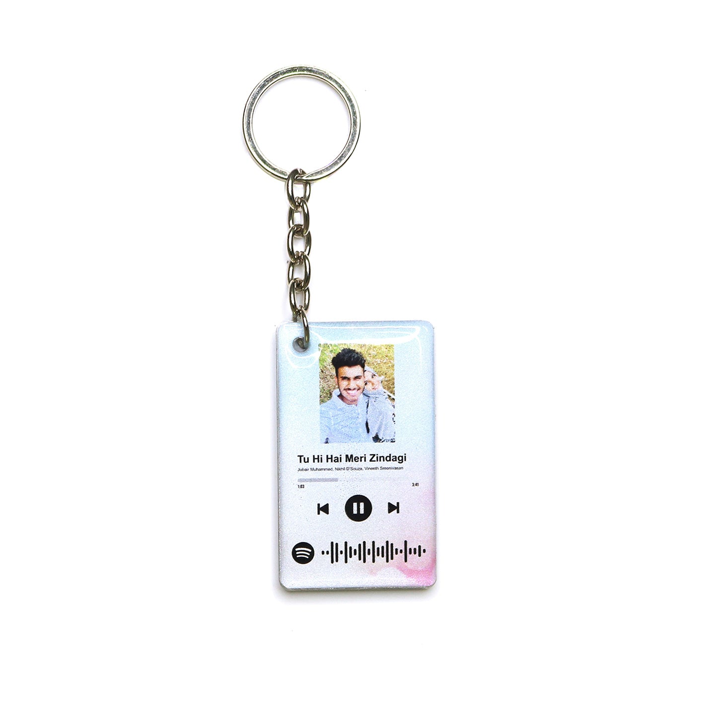 Custom Spotify Keychain - Orbiz Creativez