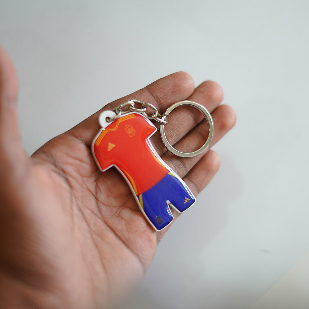 Spain Jersey Keychain