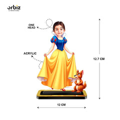 Personalized Mini Me: Snow White Caricature