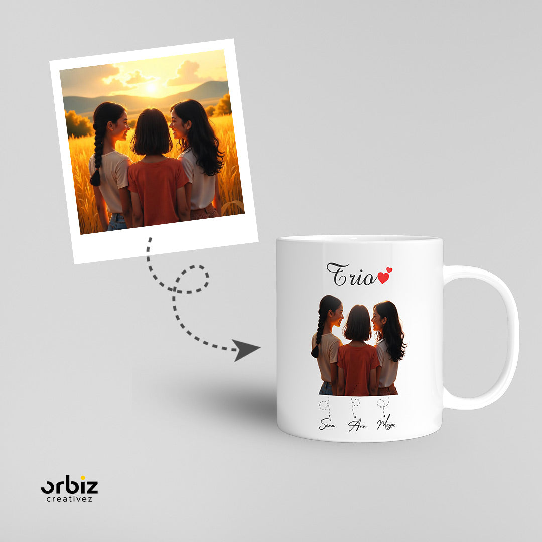 Friends Photo Printed Mug