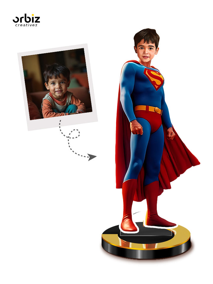 Personalized Mini Me: Super Man Miniature