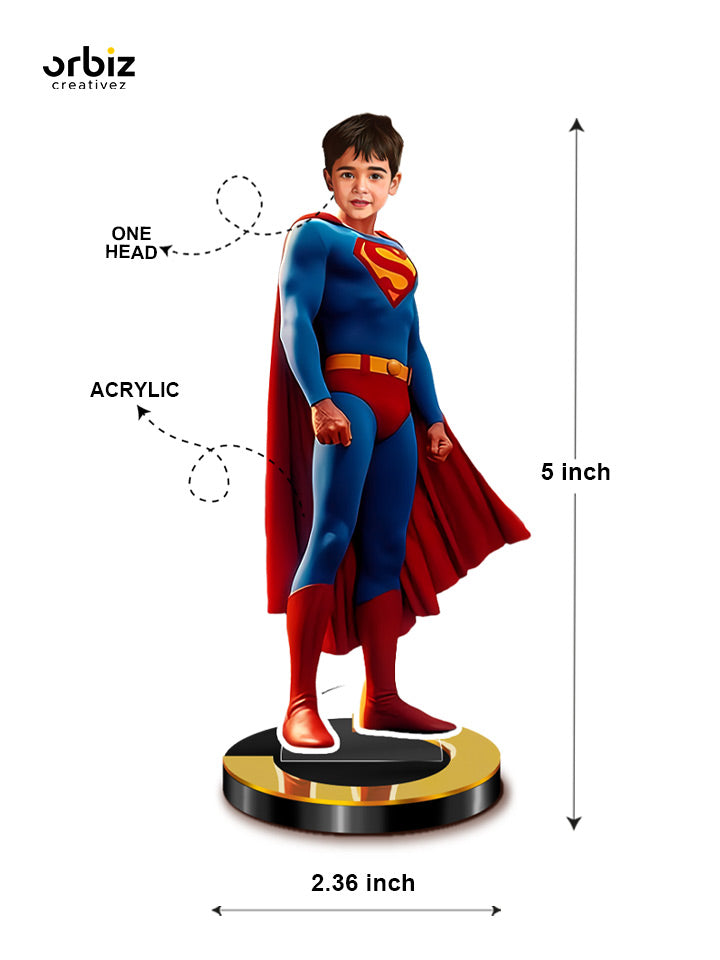 Personalized Mini Me: Super Man Miniature