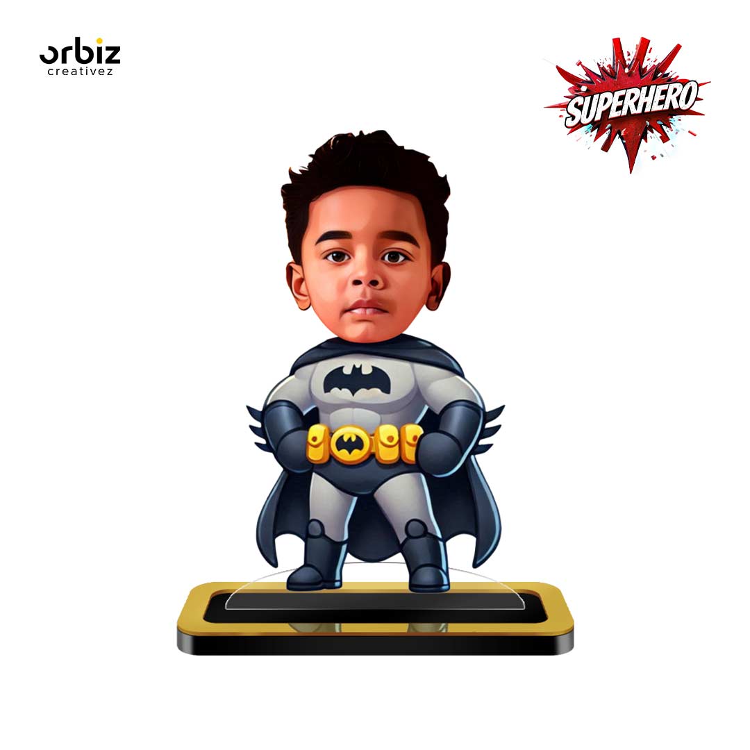 Personalized Mini Me: Bat Man Caricatures