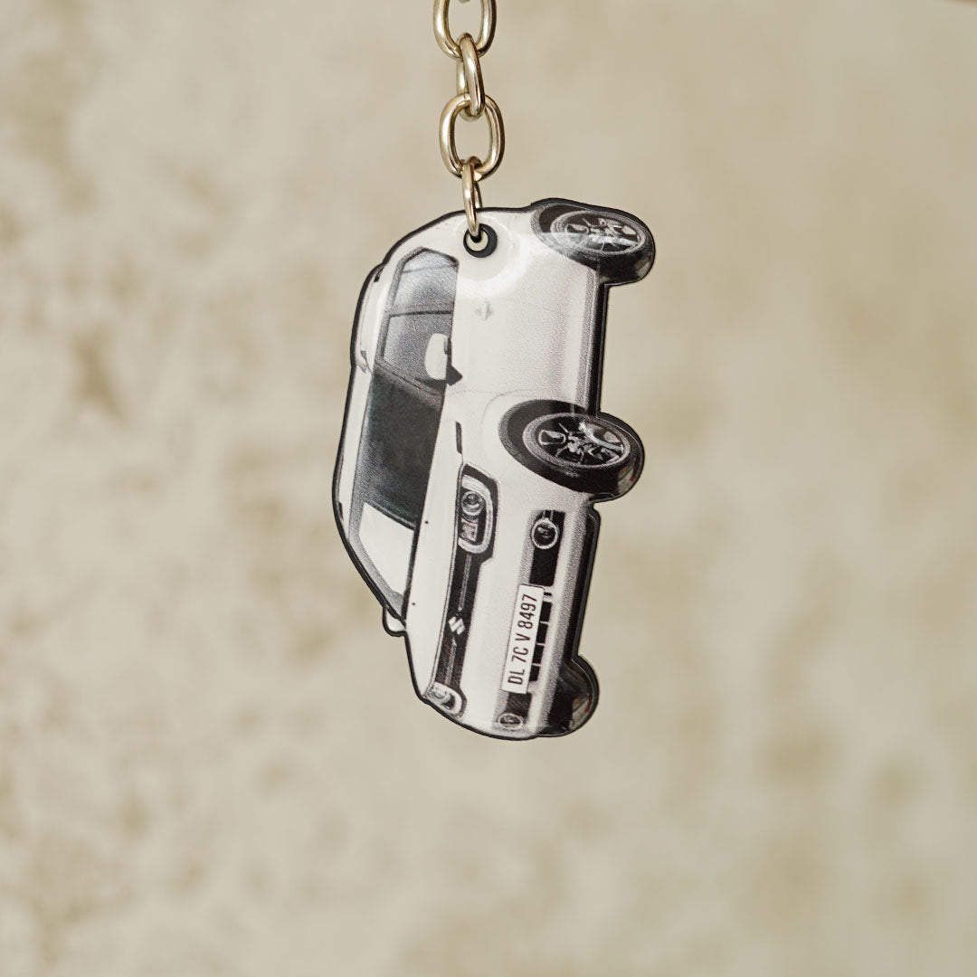 Customized Car Shape Keychain - Orbiz Creativez