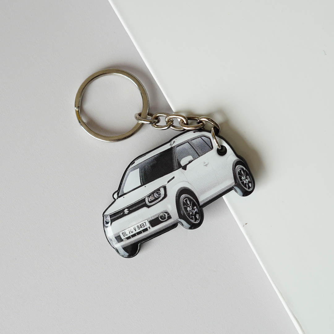 Customized Car Shape Keychain - Orbiz Creativez