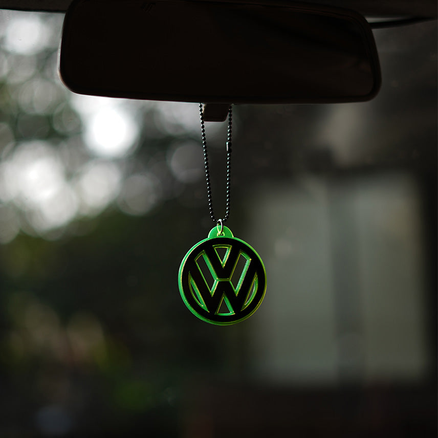 Volkswagen Car Mirror Hanging | Double Layer
