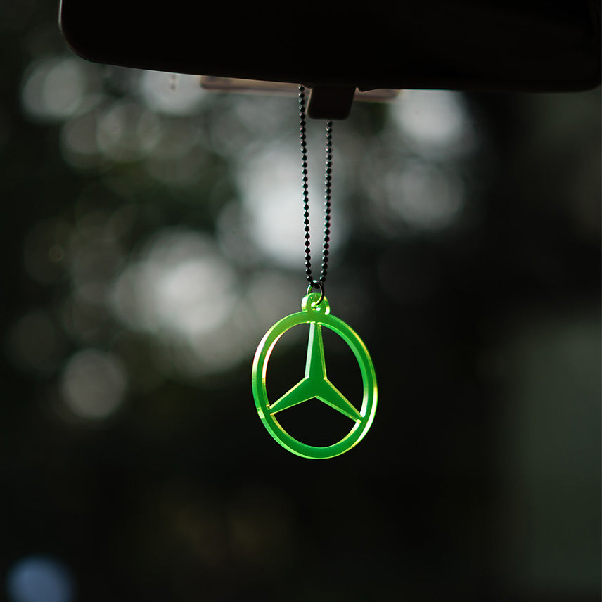 Bense Car Mirror hanging | Green Colour