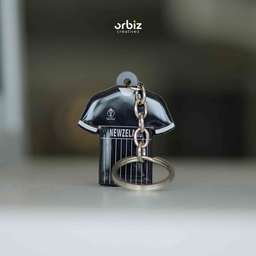New Zealand Cricket Jersey Keychain