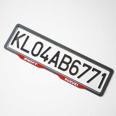Acrylic Number Plate Car Frame