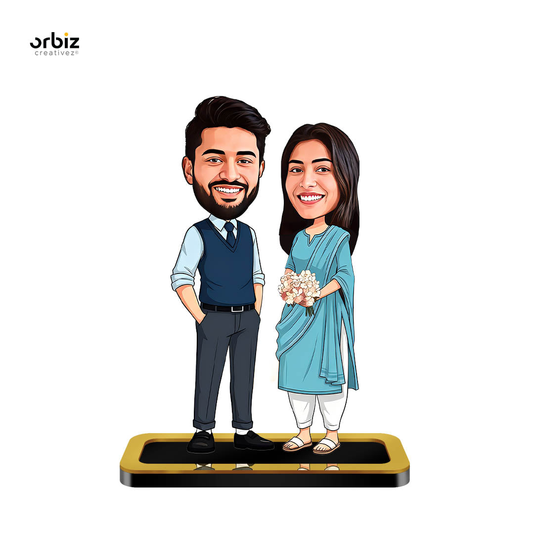 Customized Mini Me Couple Miniature