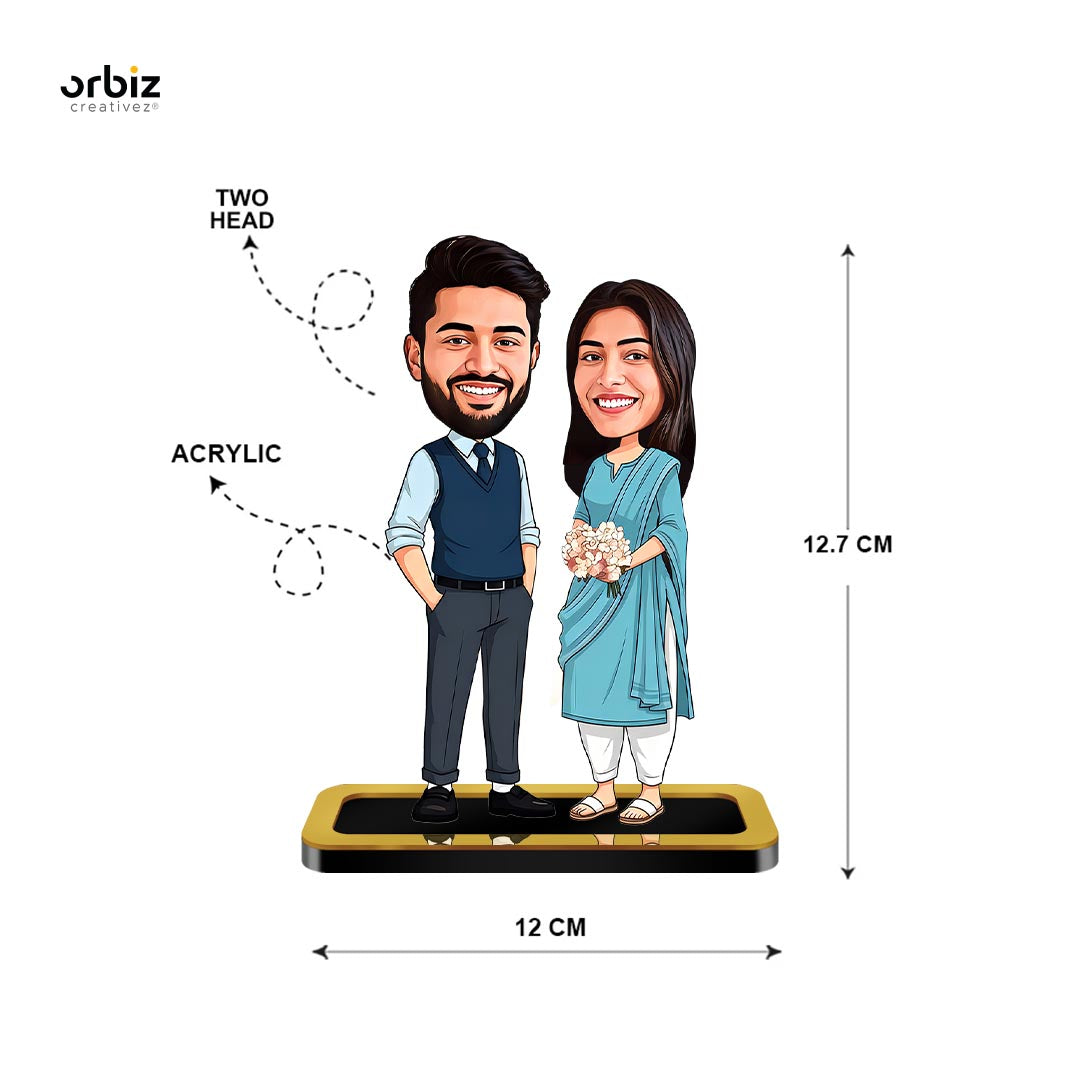 Customized Mini Me Couple Miniature
