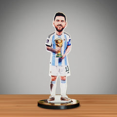 Messi mini me caricature