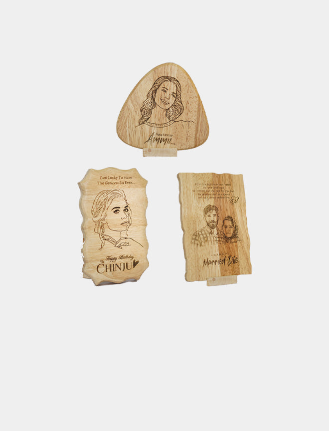 Wooden engraved gifts