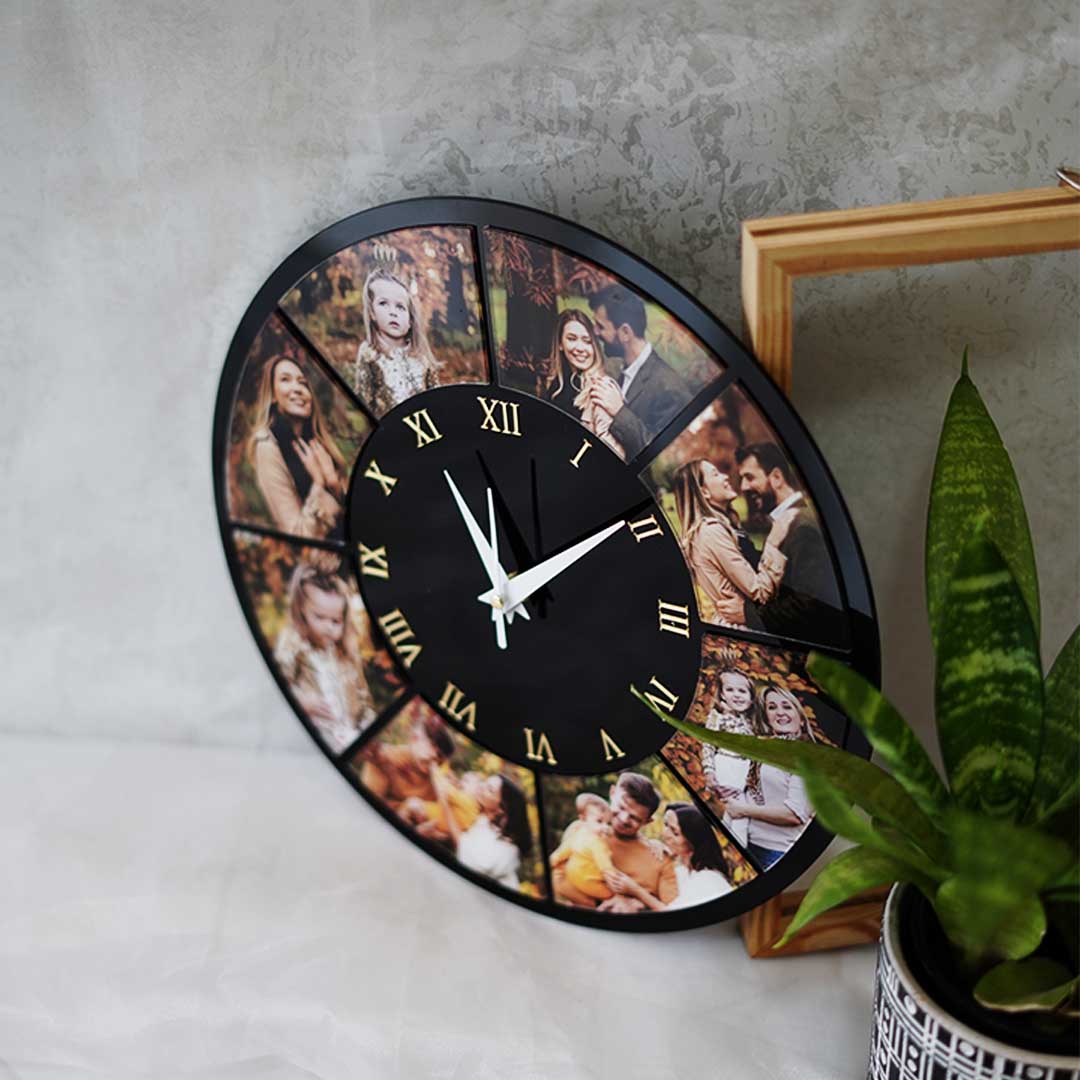 Personalized Family Wall Clock – Orbiz Creativez