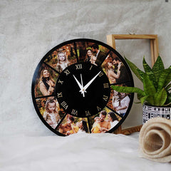 customized famil wall clock