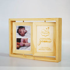 New Born Baby Wooden Photo Frame