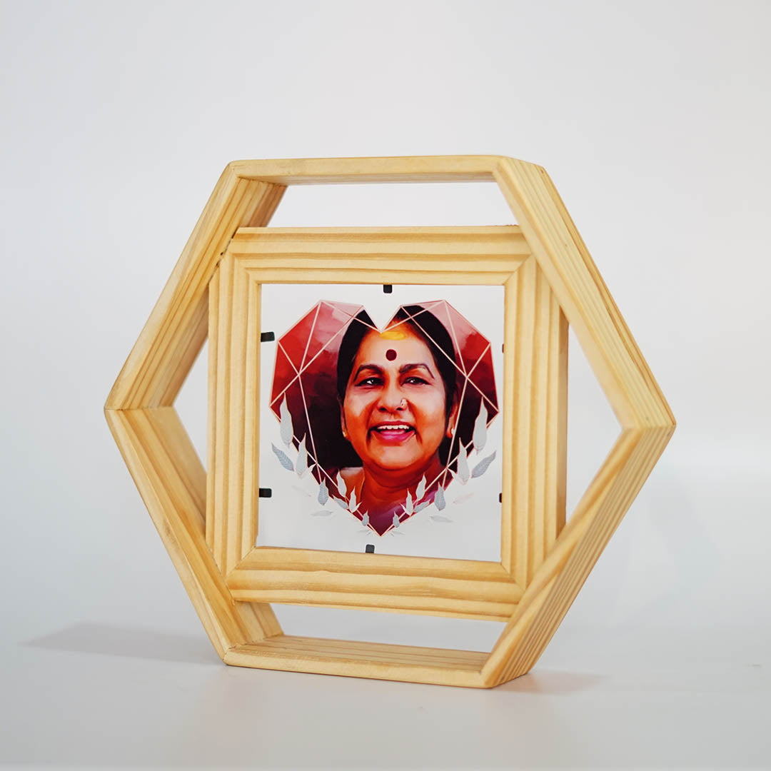 Unique Wooden Photo Frame – Orbiz Creativez