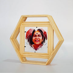 Unique Wooden Photo Frame