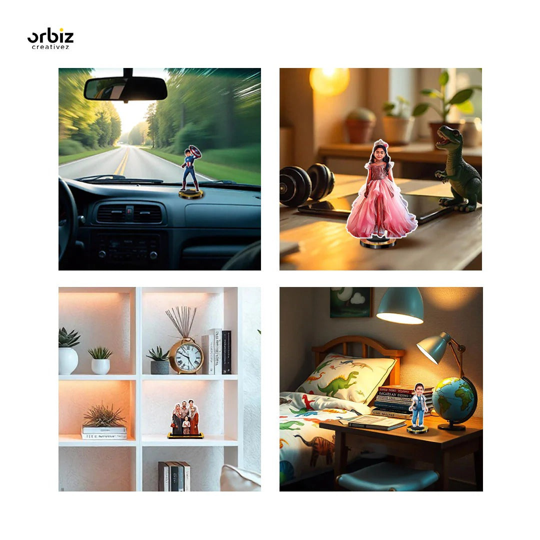 Customized Mini Me Couple Miniature