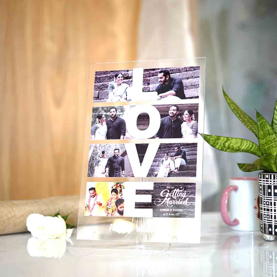 Acrylic UV Printed Photo Frame