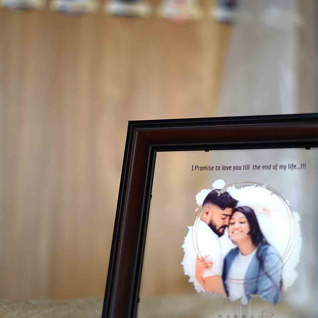 Uv Photo Frame Acrylic UV Printed Photo Frame - Budget-Friendly Personalized Gift ...